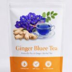 BluCup™ Blue Spice Infusion – Butterfly Pea Flower with Ginger | Warming Herbal Drink | Caffeine Free | 30 Premium Tea Bags