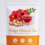 BluCup Red Spice Infusion – Hibiscus Flower with Ginger | Bold & Warming Herbal Drink | Caffeine Free | 30 Premium Tea Bags