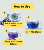 Butterfly Pea Flower Herbal Infusion - 90 Teabags - Image 3